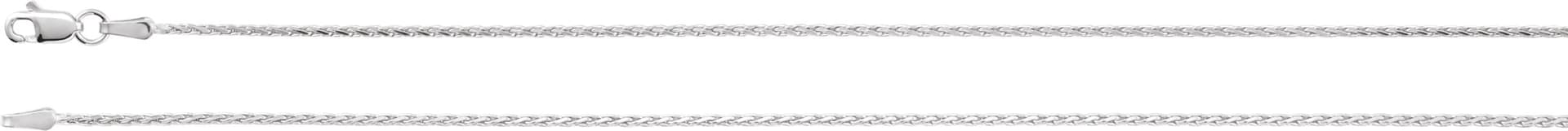 1.05 mm Diamond-Cut Wheat Chain view 2