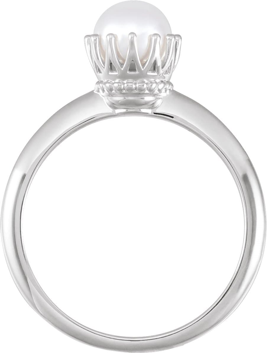 Pearl Crown Ring view 2