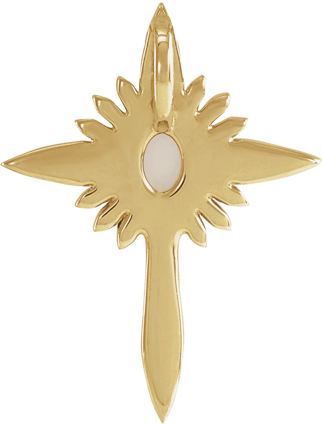 Accented Nativity Cross Necklace or Pendant view 3