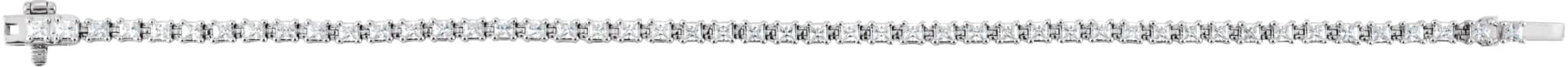Lab-Grown Diamond Line Bracelet, view 3