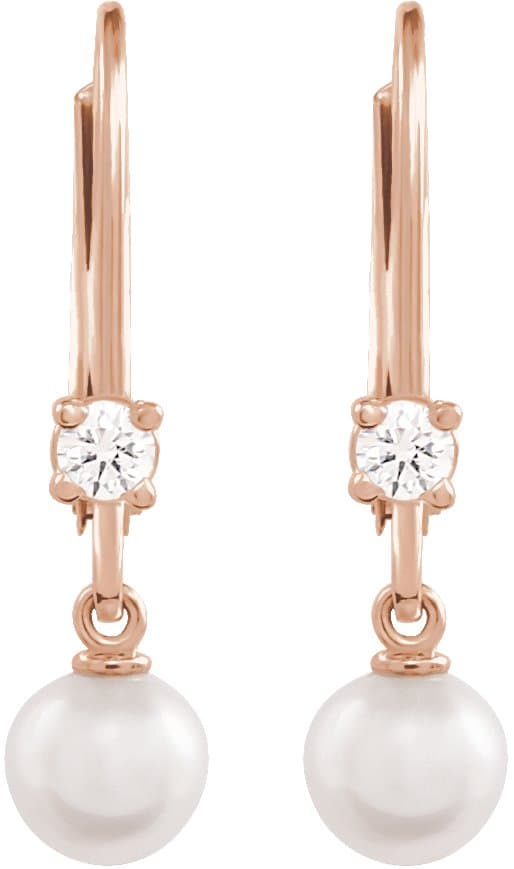 Pearl Earrings view 2