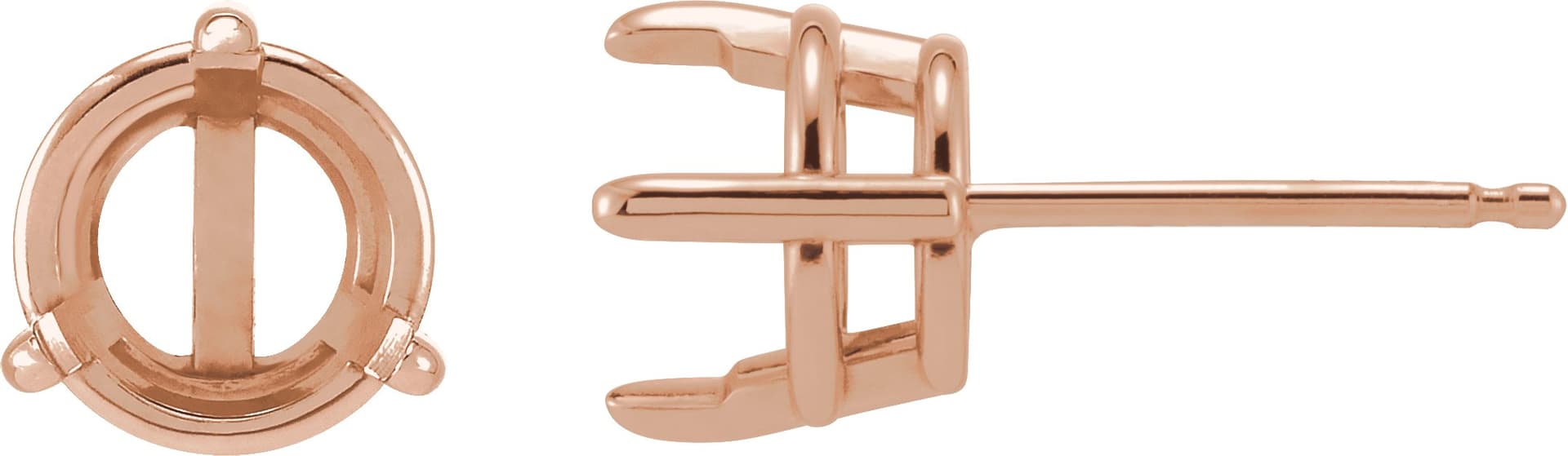 14K Rose Gold 1/3 CTW Natural Diamond Earrings
