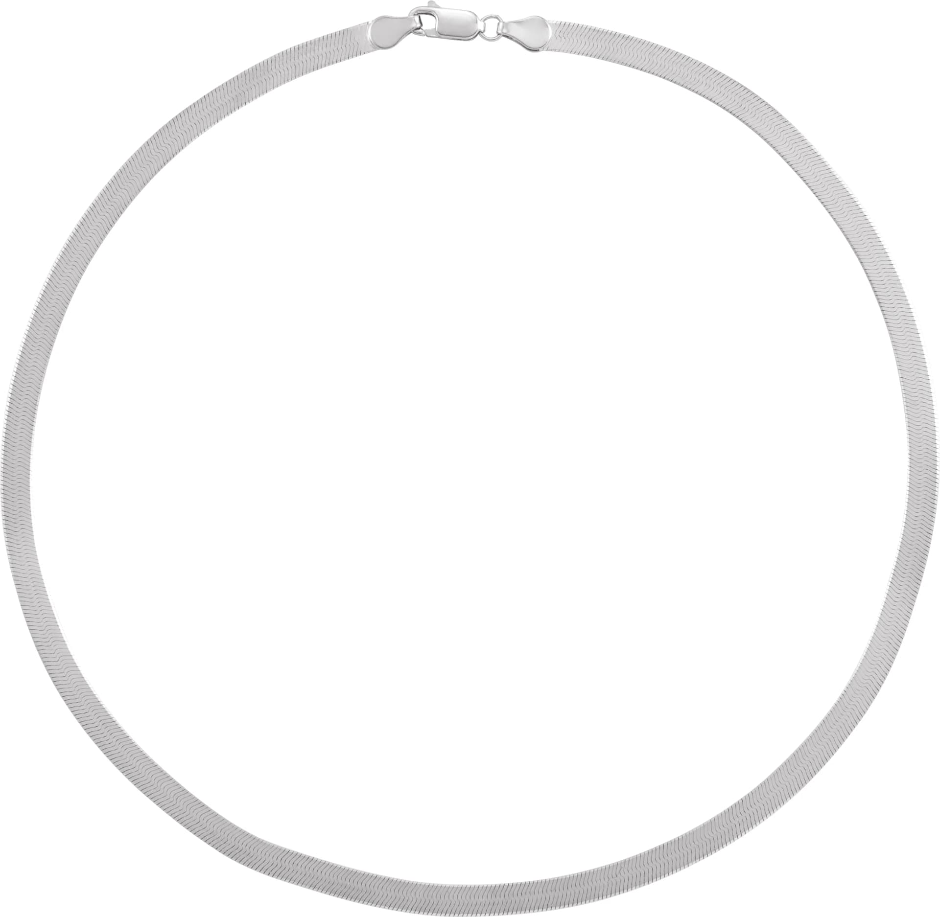 2.8 mm Flexible Herringbone Chain, view 3