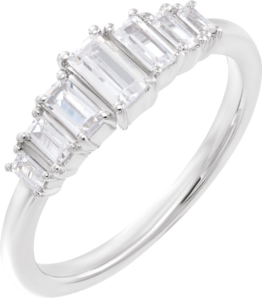 14K Rose 1/2 CTW Lab-Grown Diamond Ring