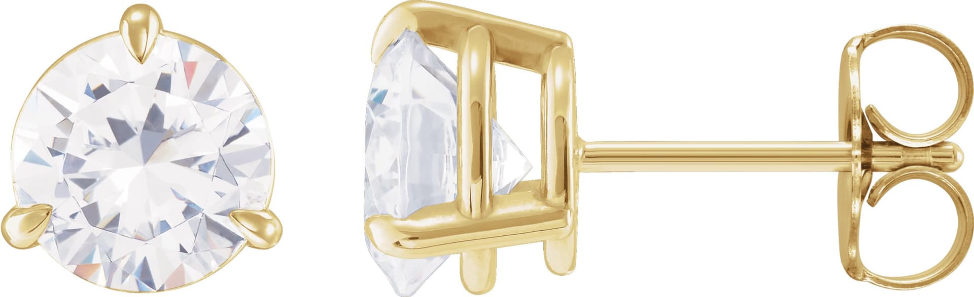 14K Rose 1/5 CTW Natural Diamond Earrings