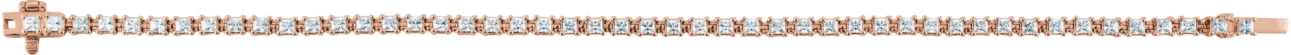 Lab-Grown Diamond Line Bracelet view 2