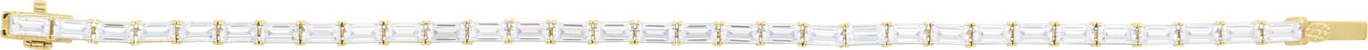 Lab-Grown Diamond Line Bracelet view 2