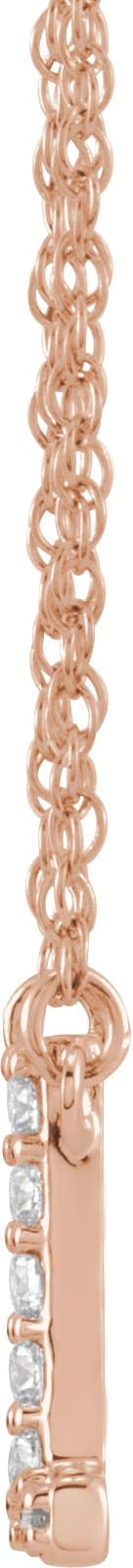 Lowercase Initial Necklace view 2