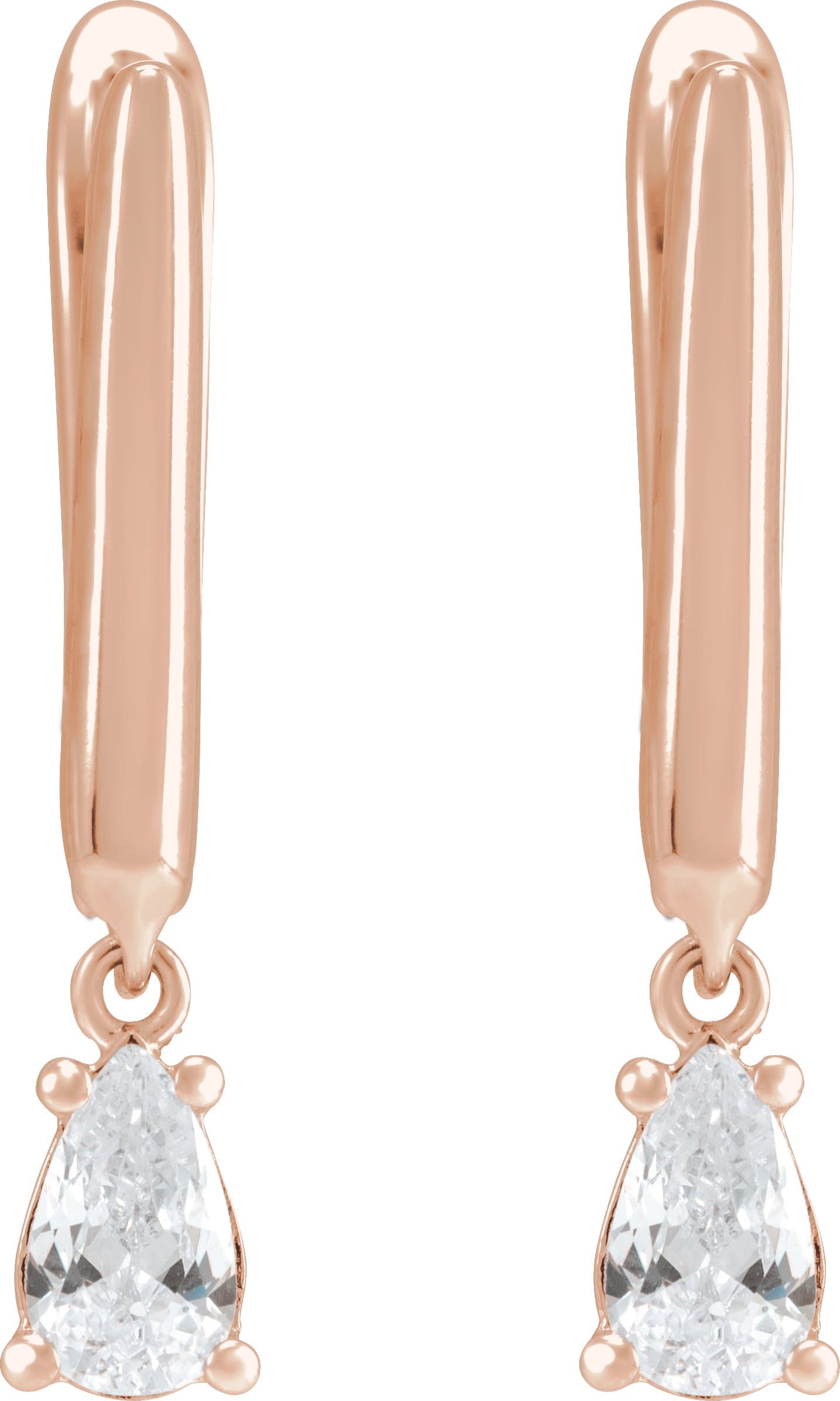 Lab-Grown Diamond Earrings view 3