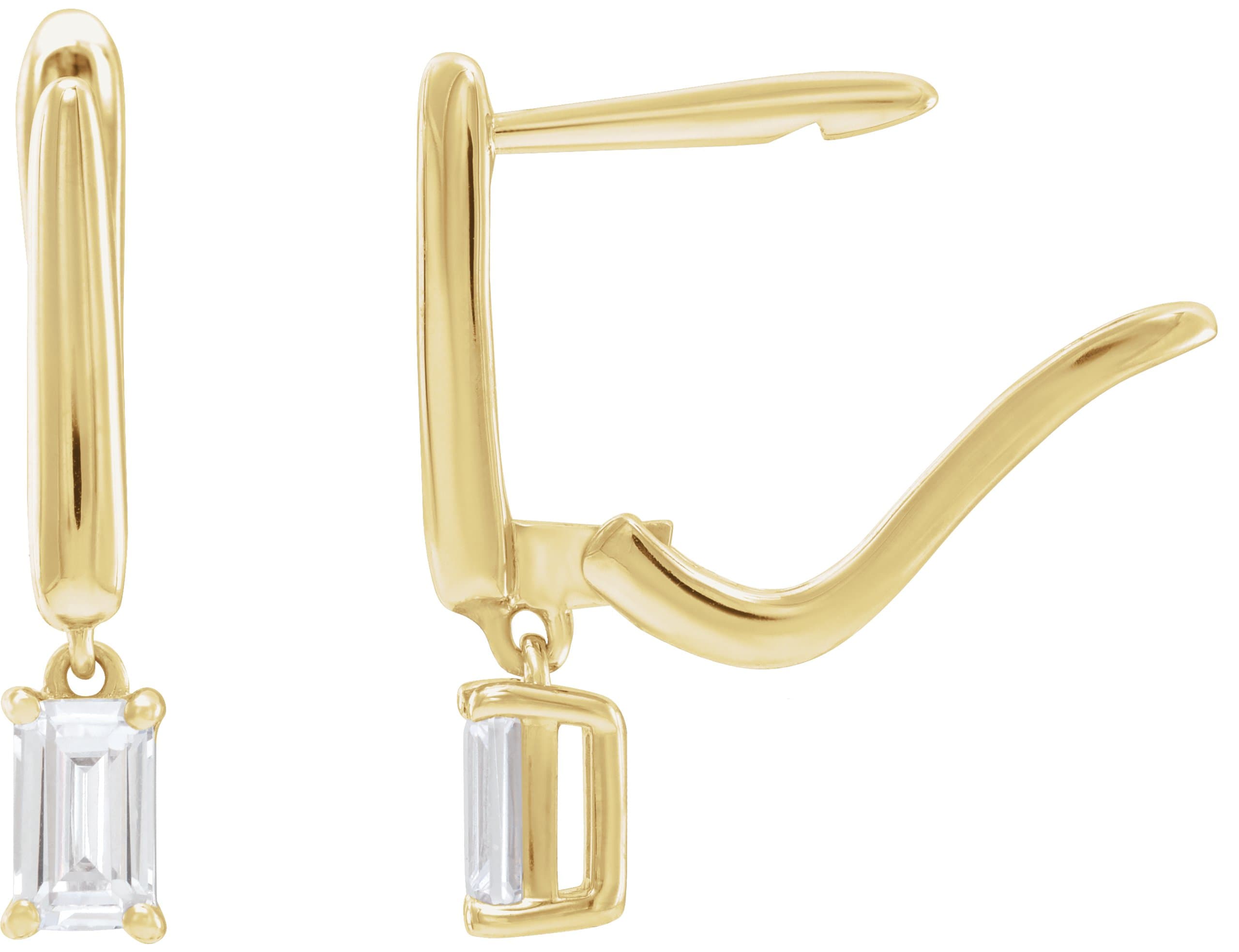 Lab-Grown Diamond Earrings view 2