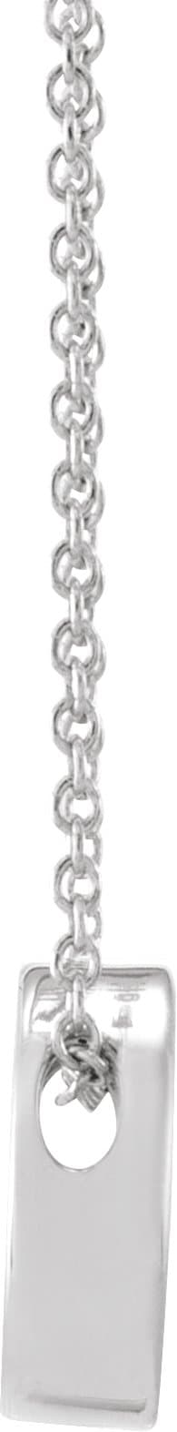 Engravable Disc Necklace or Pendant view 2