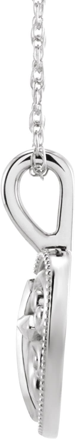 Cross and Heart Necklace or Pendant view 2