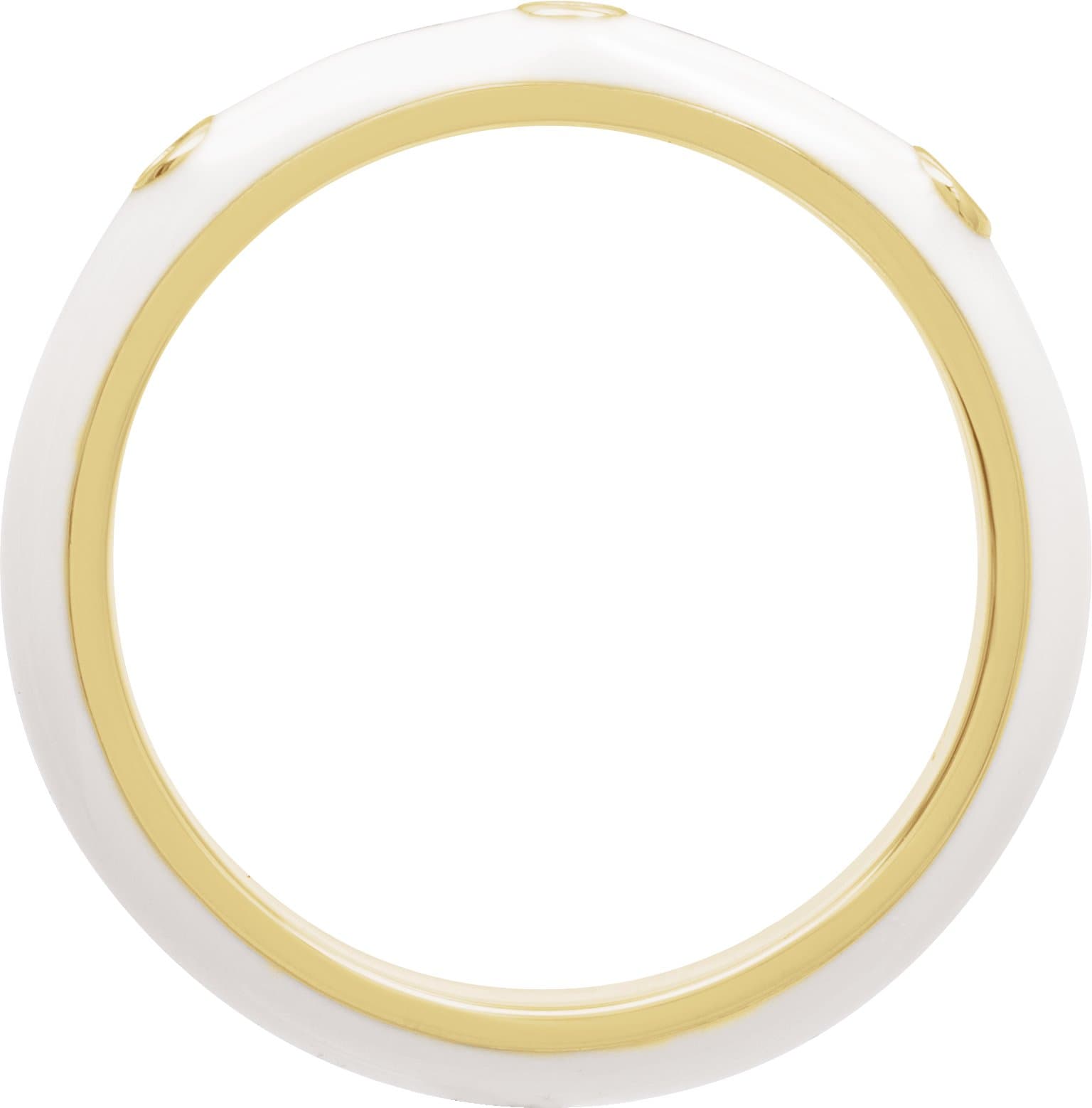 Enamel Stackable Ring view 2