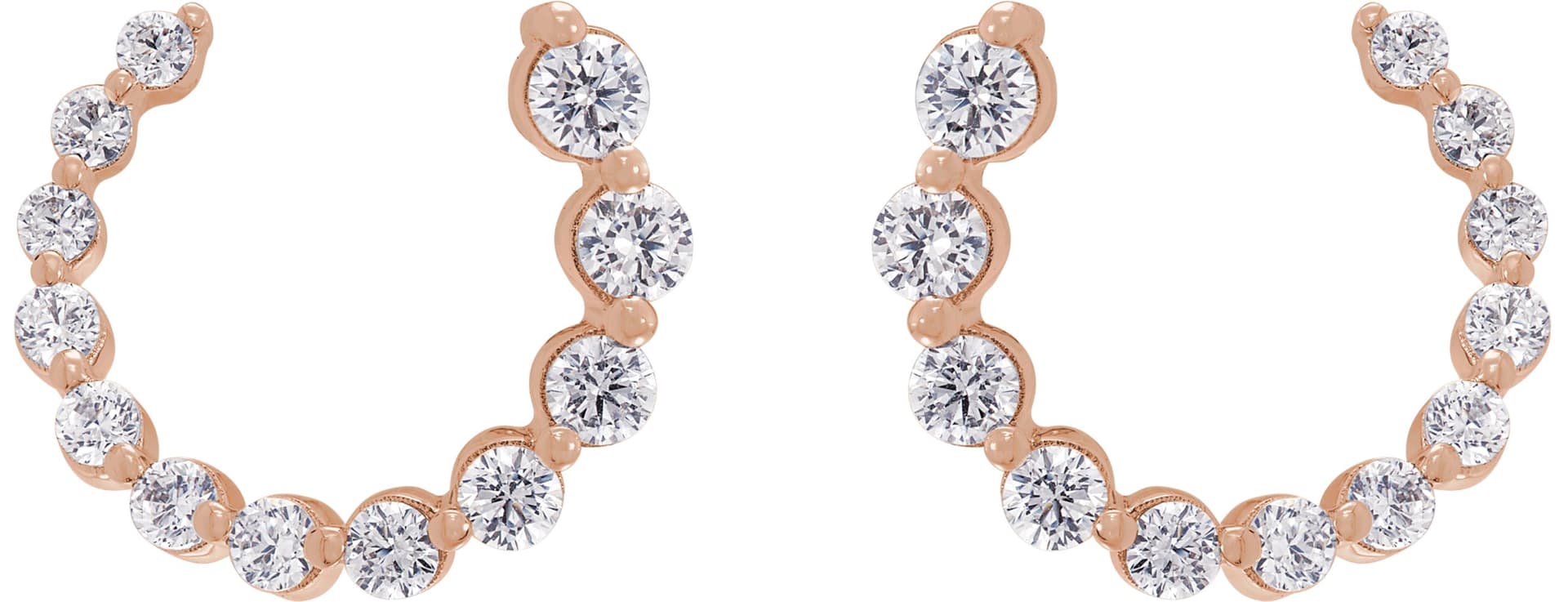 Front-Back Earrings view 2