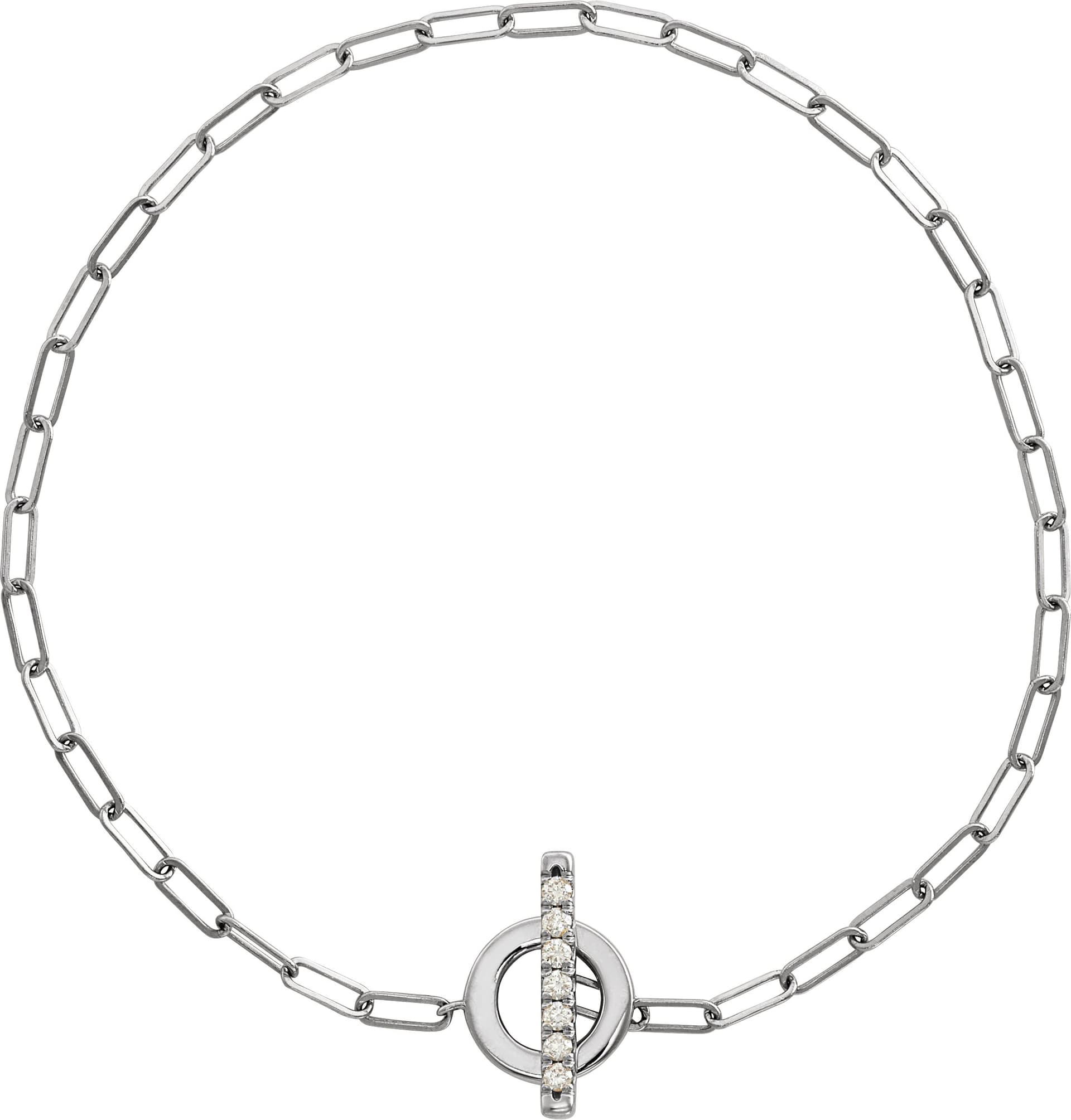 Accented Toggle Bracelet view 2