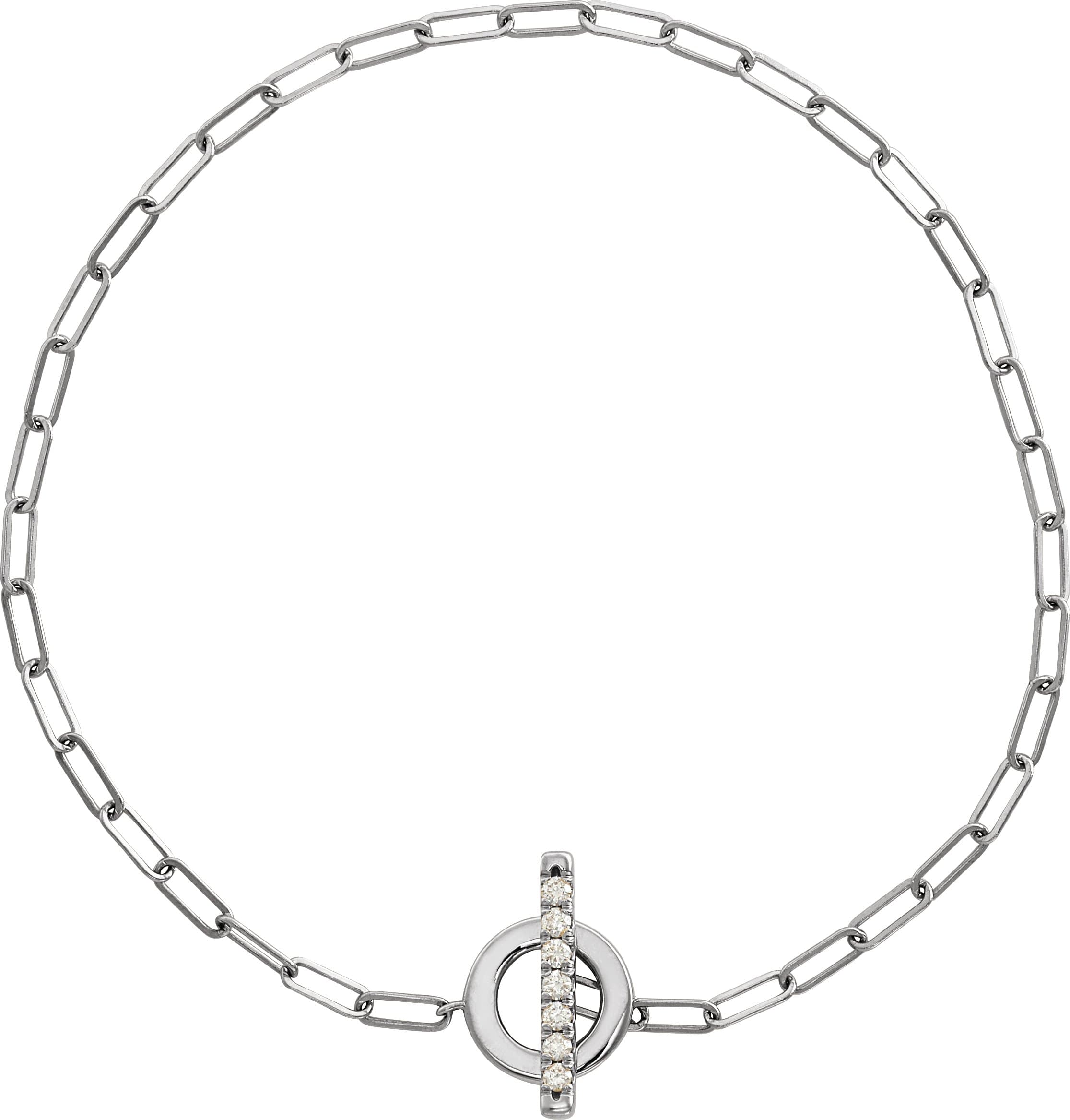 Accented Toggle Bracelet view 2