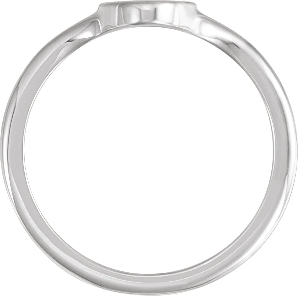 Oval Signet Ring view 2