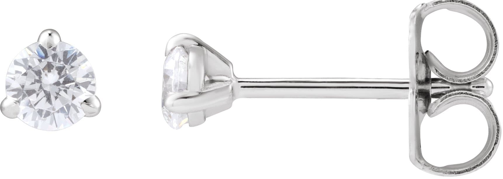 14K Rose 1 CTW Lab-Grown Diamond Cocktail-Style Stud Earrings