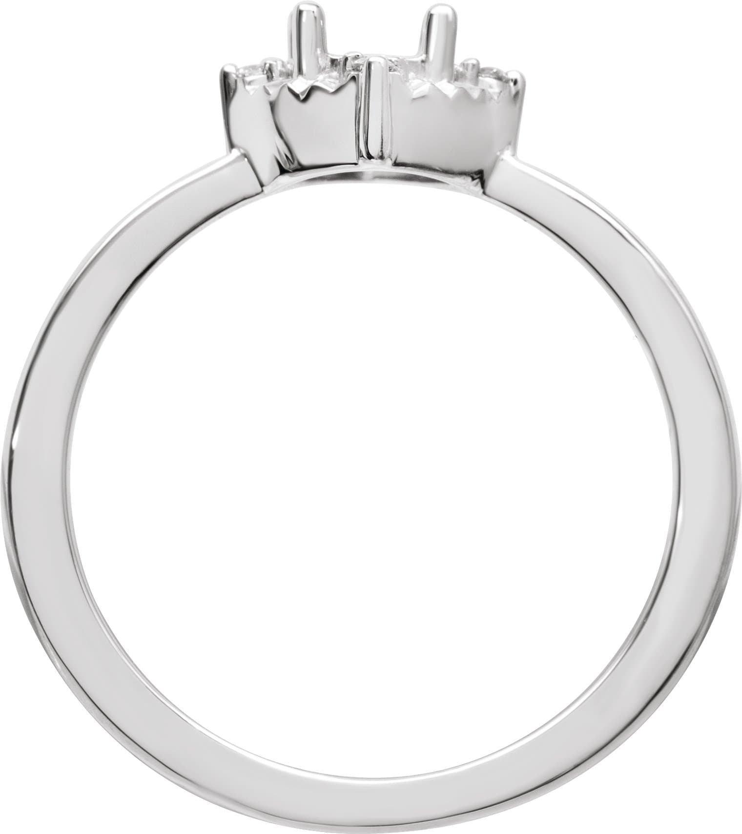 Halo-Style Birthstone Ring view 2
