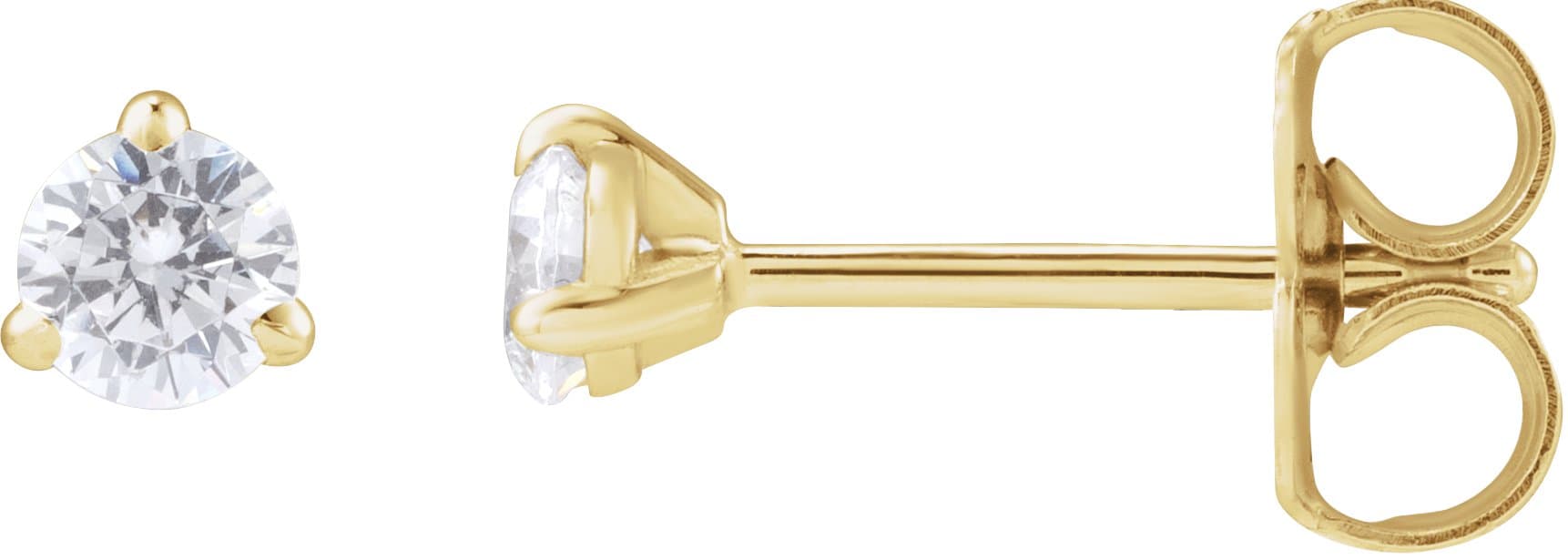 14K Rose 1 CTW Lab-Grown Diamond Cocktail-Style Stud Earrings