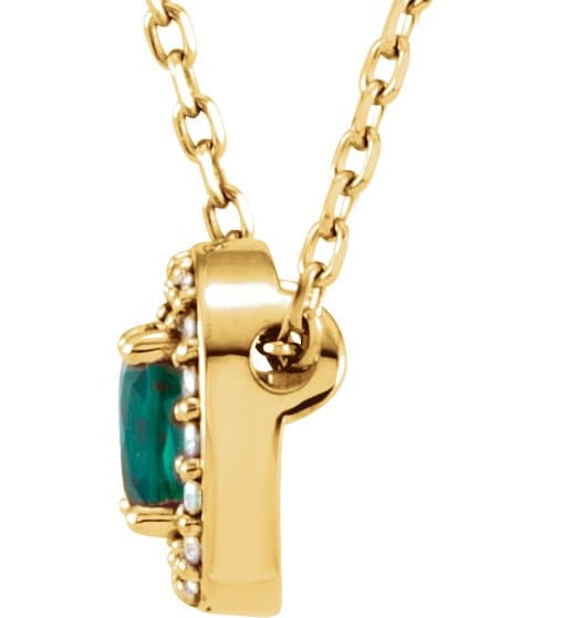 Halo-Style Necklace or Pendant view 2