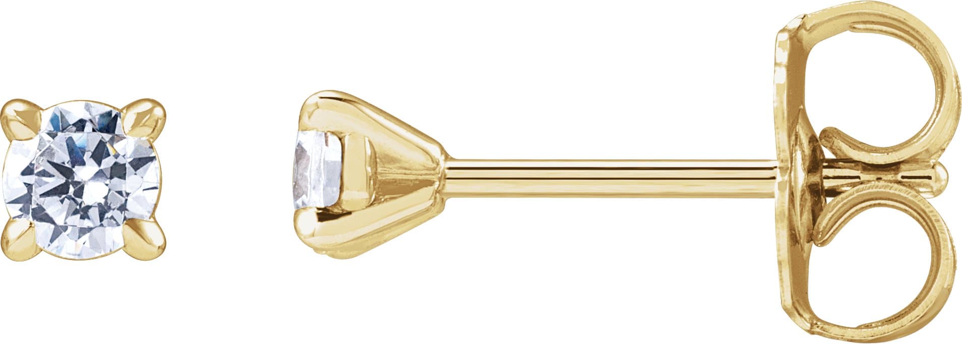 14K Rose 1 CTW Lab-Grown Diamond Cocktail-Style Stud Earrings
