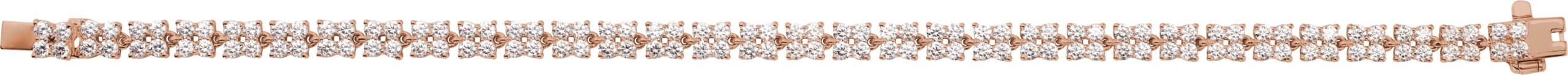 Lab-Grown Diamond Line Bracelet view 2