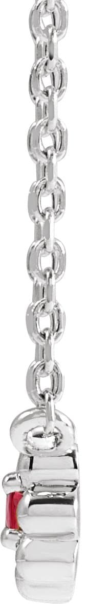 Accented Beaded Necklace or Center view 2