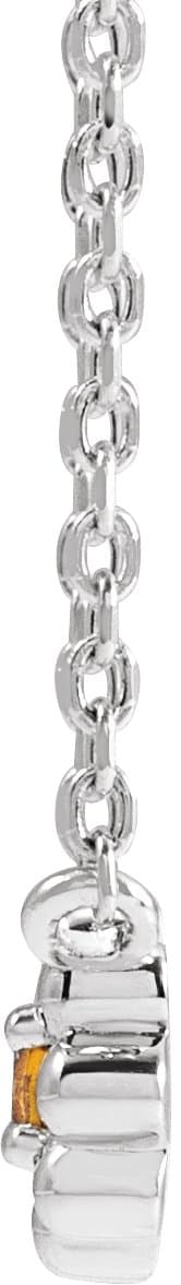 Accented Beaded Necklace or Center view 2