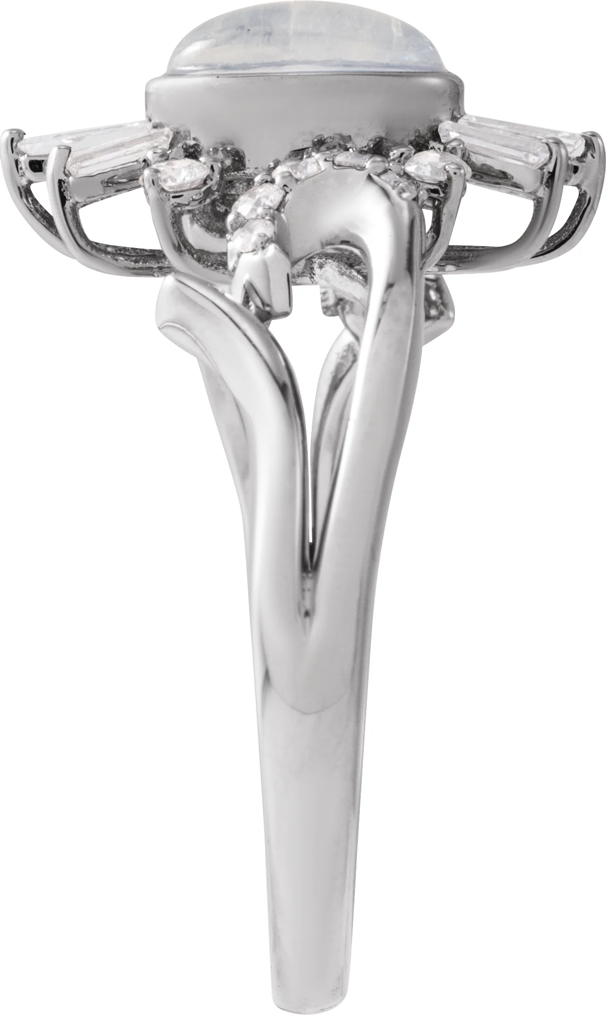 Halo-Style Ring, view 4
