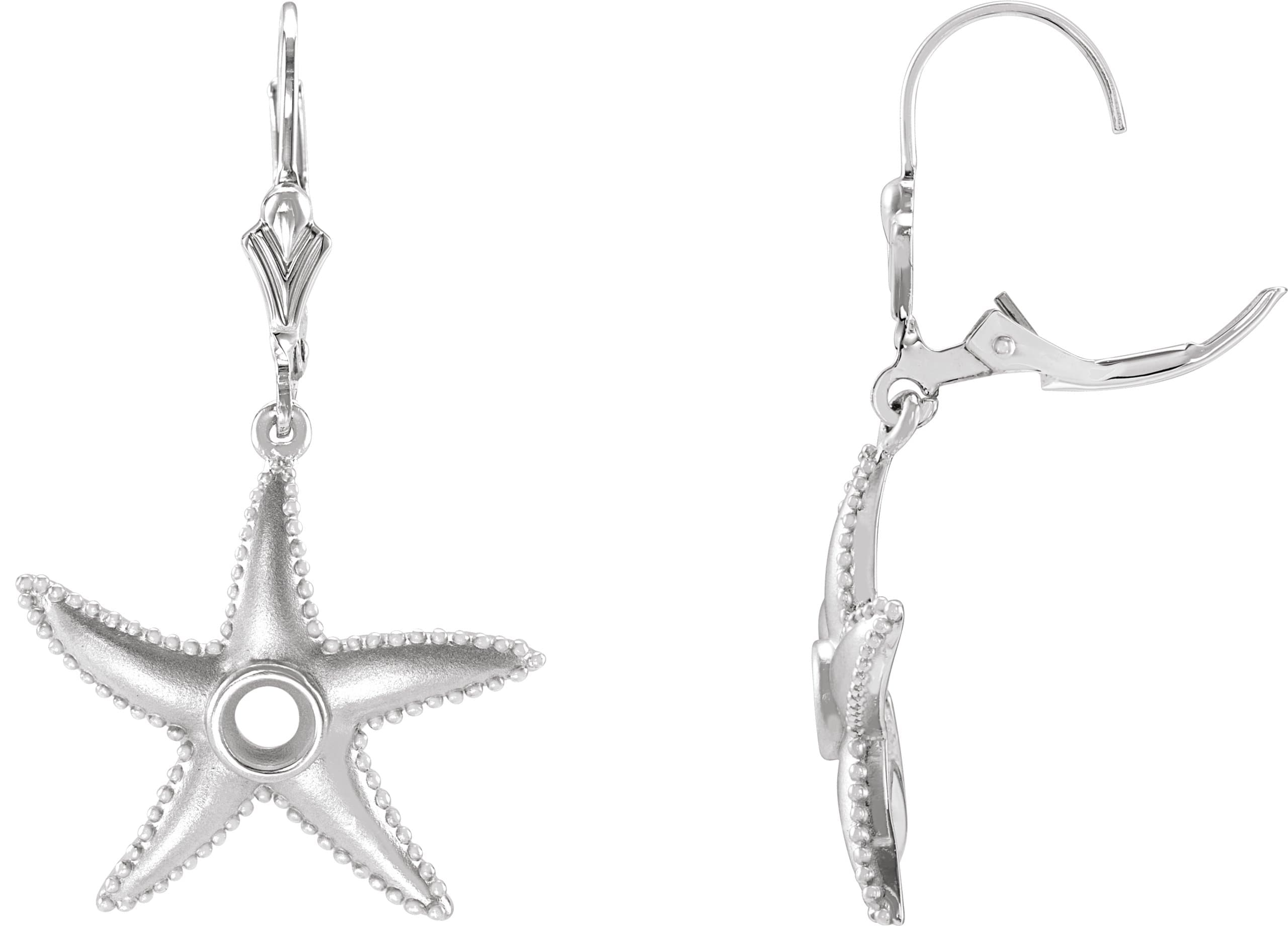 Starfish Earrings view 2