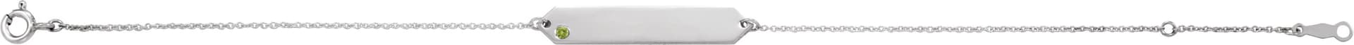 Engravable Geometric Bracelet view 2