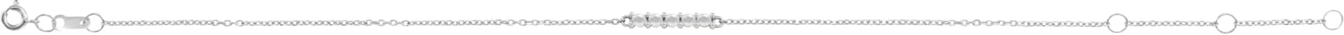 Cabochon Bar Bracelet, view 3
