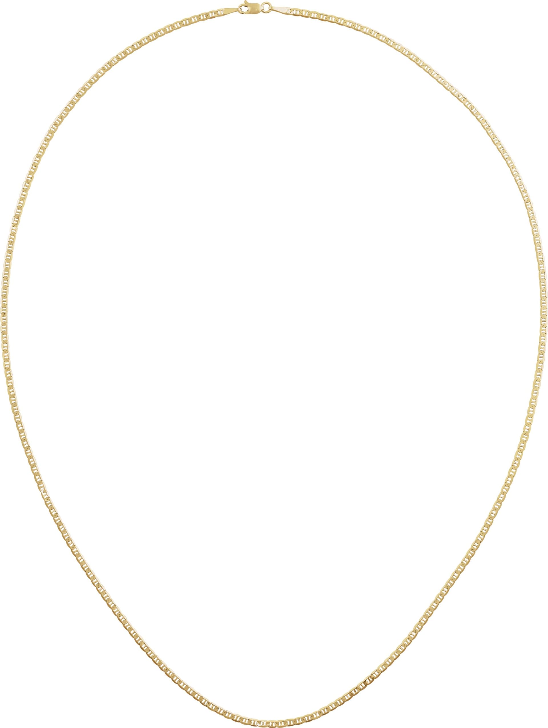 2.25 mm Curbed Anchor Chain view 2
