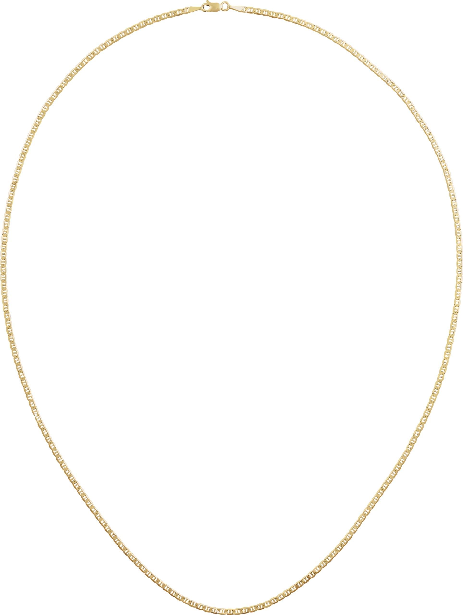 2.25 mm Curbed Anchor Chain view 2