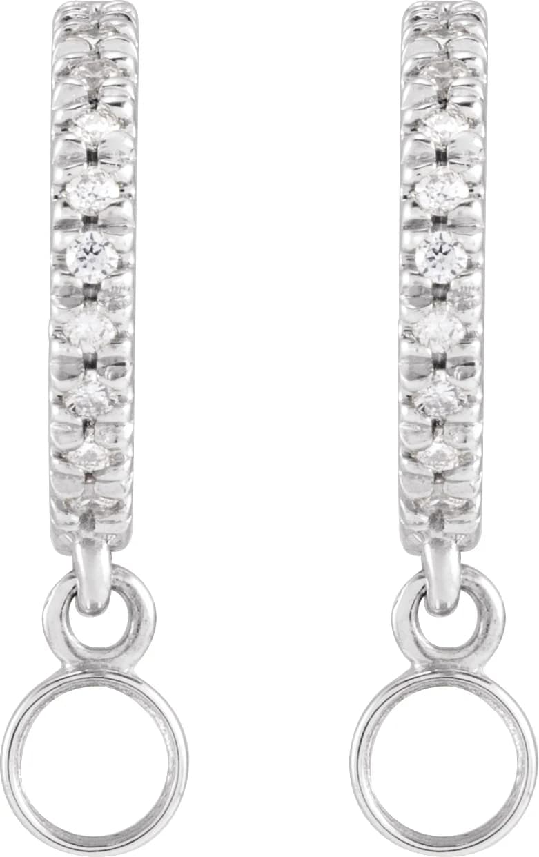 French-Set Hoop Earrings, view 3