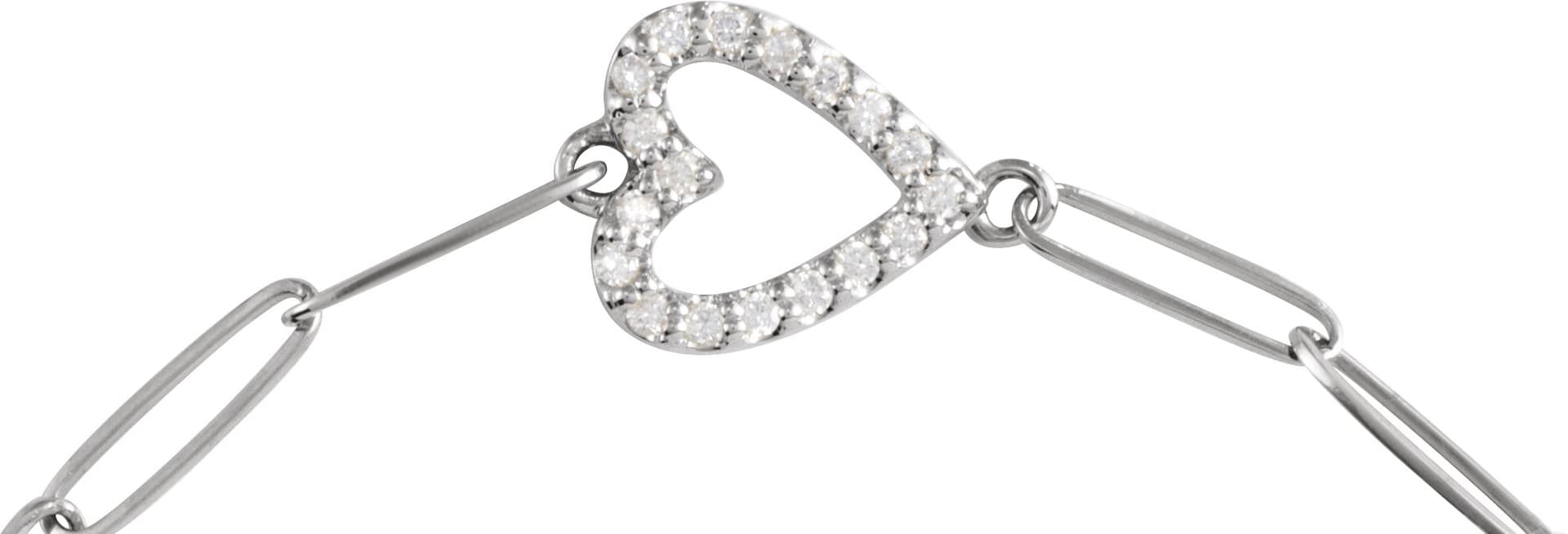 Accented Heart Bracelet view 2