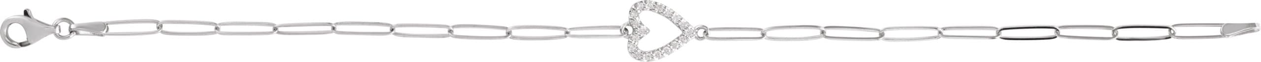 Accented Heart Bracelet view 3