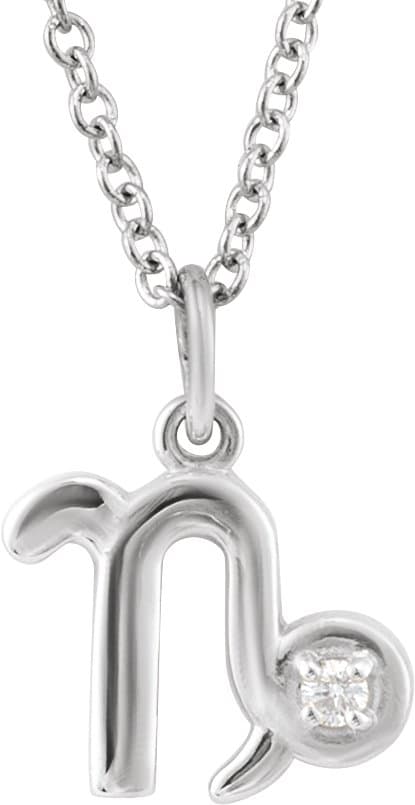 Accented Zodiac Necklace view 1