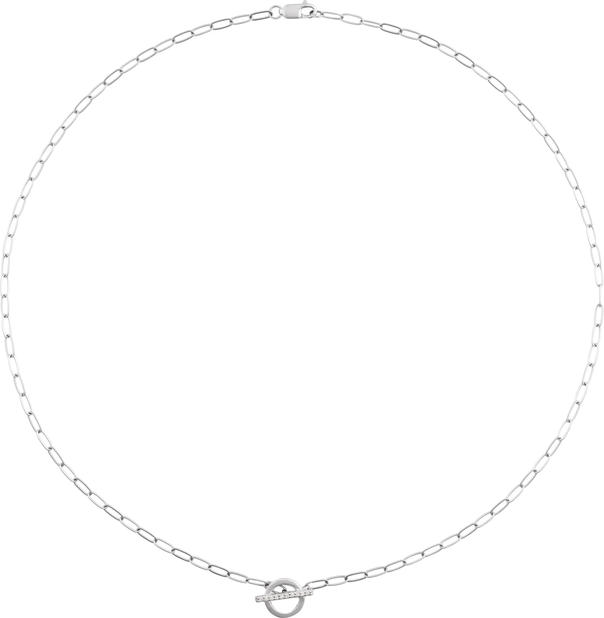 Accented Toggle Necklace, view 4