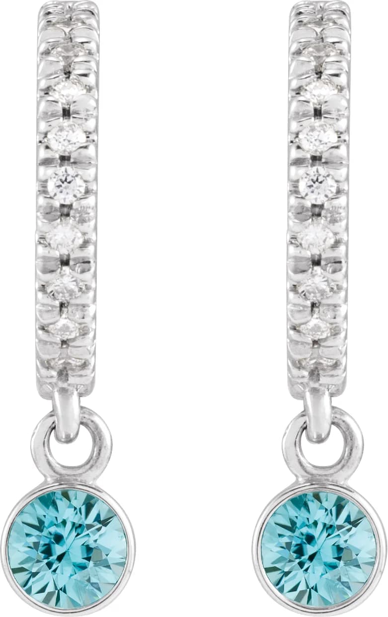 French-Set Hoop Earrings, view 3