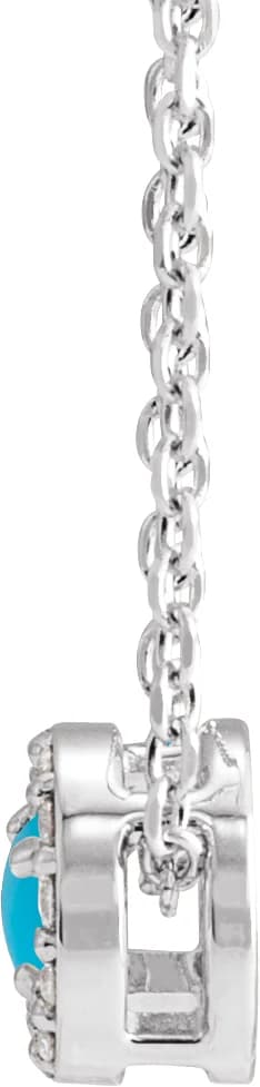 Halo-Style Rose-Cut Necklace, view 3