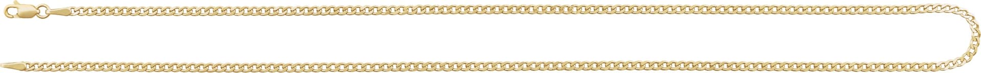 2.35 mm Curb Chain view 3