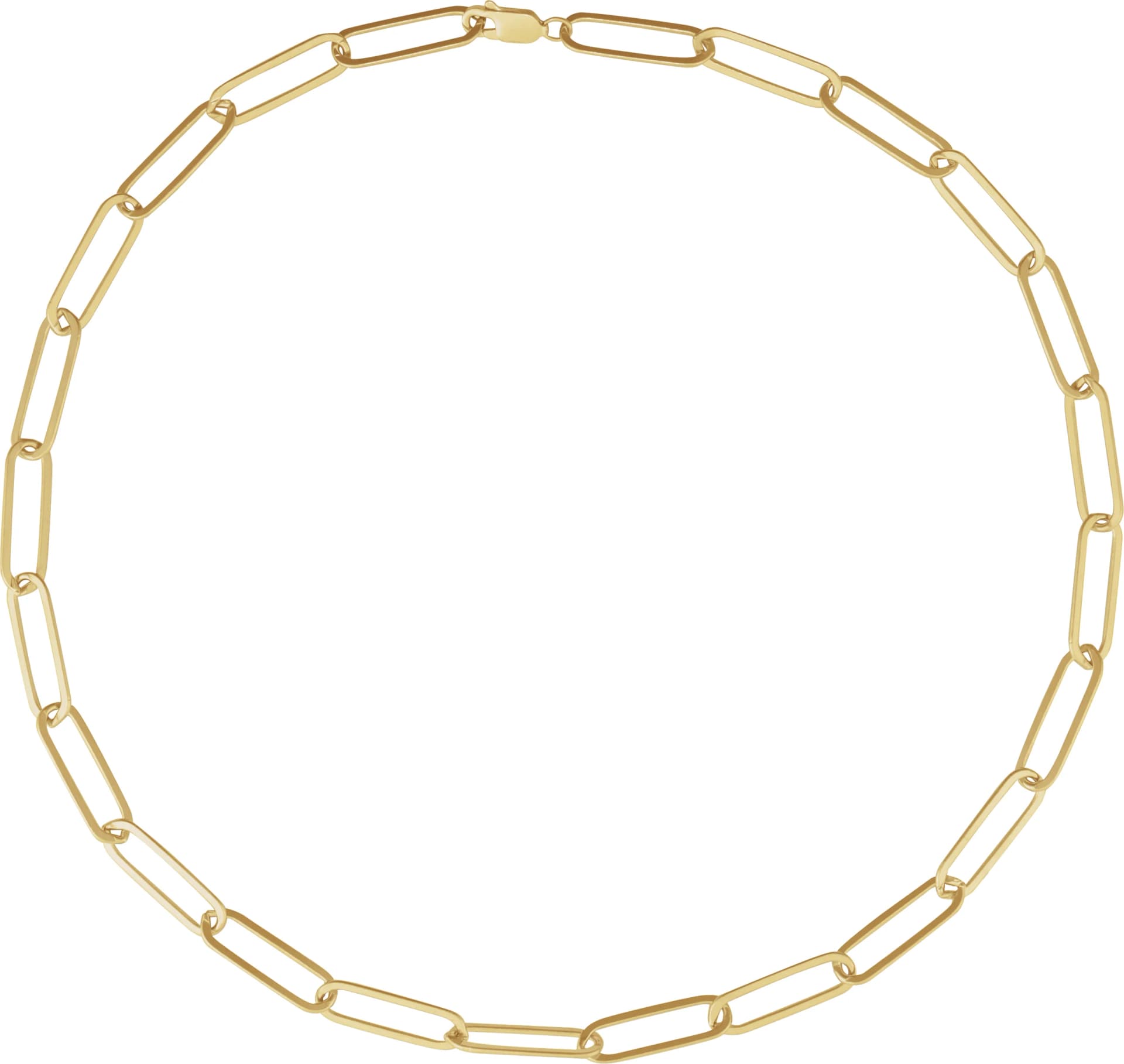 6.2 mm Paperclip-Style Chain, view 3