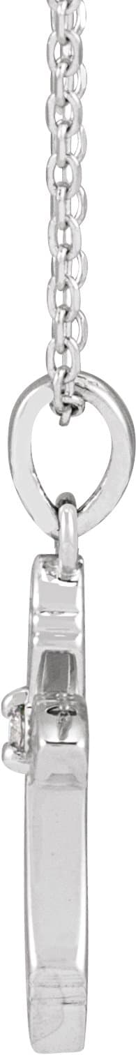 Accented Cross Necklace view 2