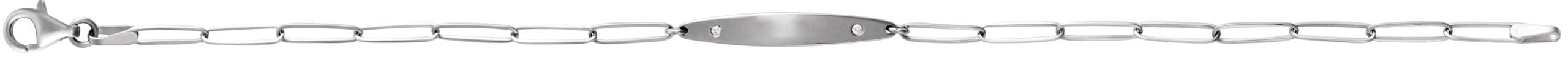 Engravable Curved Bar Bracelet view 2