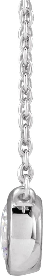 Lab-Grown Diamond Necklace, view 3