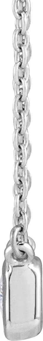 Lab-Grown Diamond Necklace, view 3