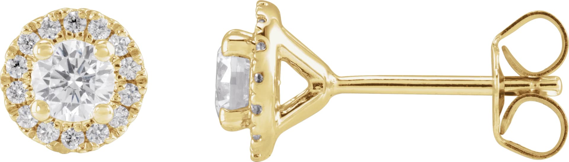 Lab-Grown Diamond Stud Earrings