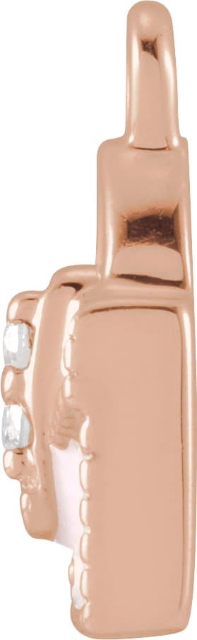 Petite Pavé™ Purse Dangle view 2